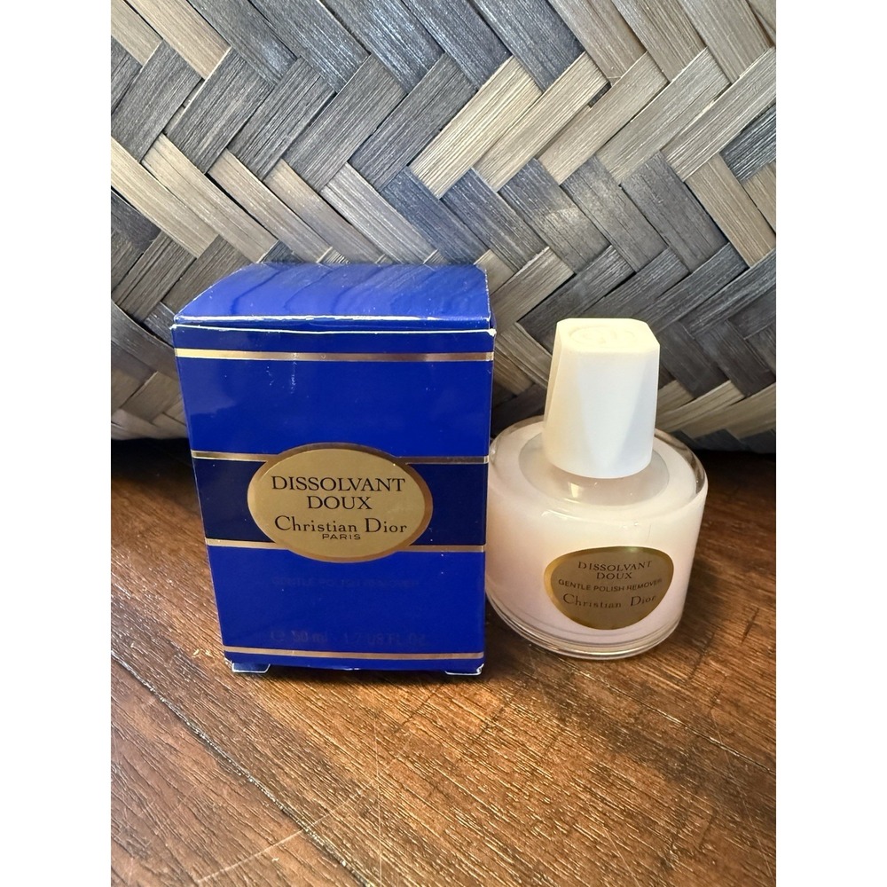 Christian Dior Dissolvant Douceur Gentle Nail Polish Remover 1.7oz / 50ml‎ NIB V